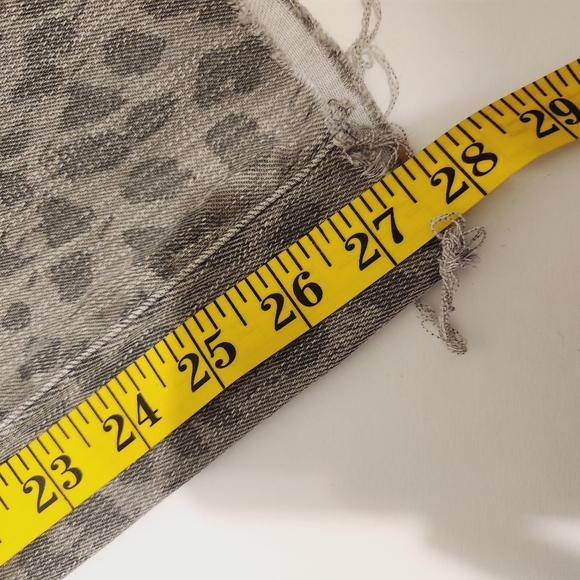 Kut from the Kloth Connie High Rise Ankle Skinny Gray Cheetah Print Pants - Picture 9 of 16